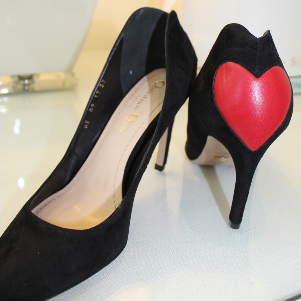 Dior black heels